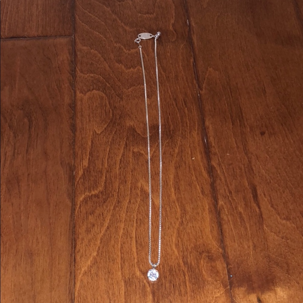 Cubic Zirconia stone necklace